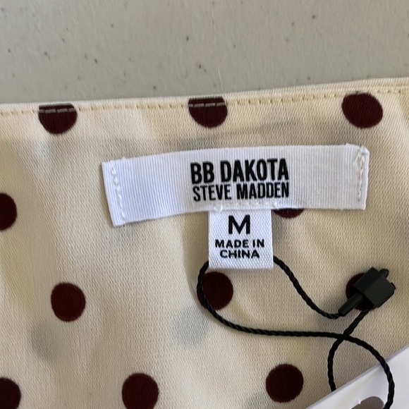 Steve Madden♥️BB Dakota long sleeve smoked mini dress size (medium) - Picture 4 of 7